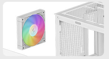 DeepCool CH560 WH ATX Airflow case